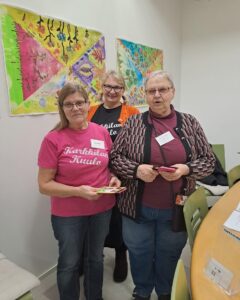 KLP vapaaehtoiset Viadiassa