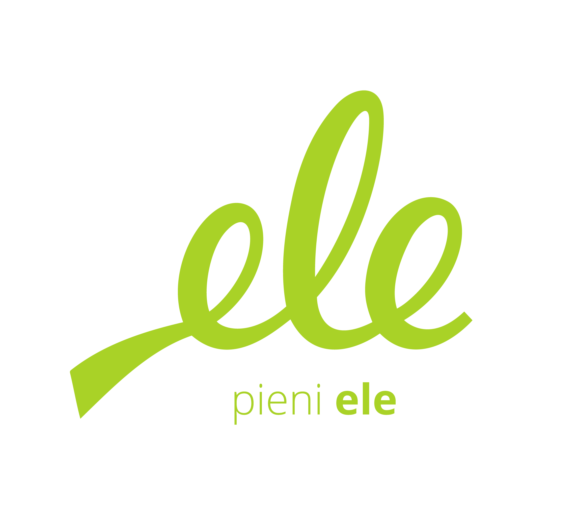 Pieni ele limenvihreä logo.