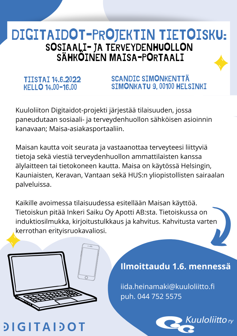 Tapahtuman mainos.