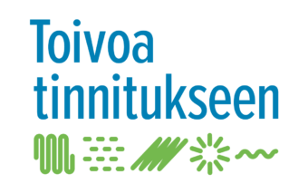 Toivoa tinnitukseen -logo.