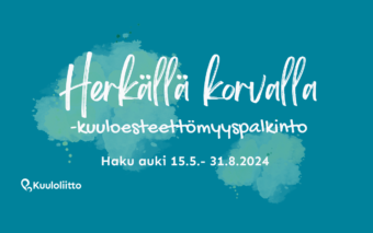 Herkällä korvalla -kuuloesteettömyyspalkinto.