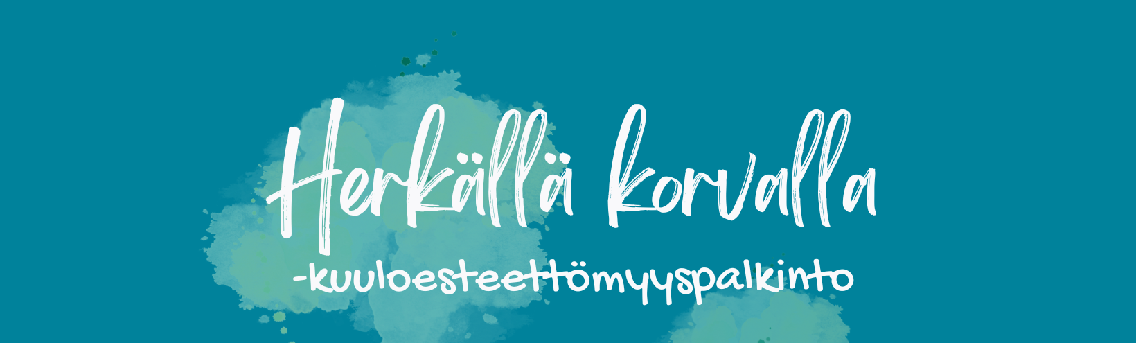 Herkällä korvalla -kuuloesteettömyyspalkinto.